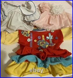 Cabbage Patch Kid Clothes Lot 20 Pieces Doll HM 18 Posable Transitional 1989