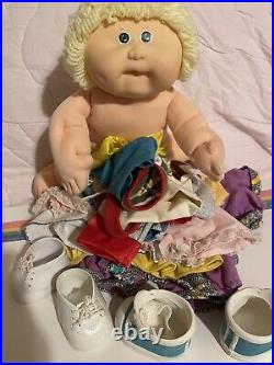 Cabbage Patch Kid Clothes Lot 20 Pieces Doll HM 18 Posable Transitional 1989