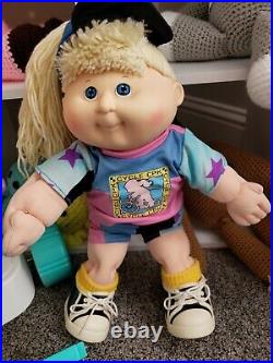 Cabbage Patch Kids Posable 1st Edition 1990 Original Outfit Vintage