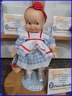 Cameo Kewpie Wizard Of Oz 8 Doll Set Tagged Adorable