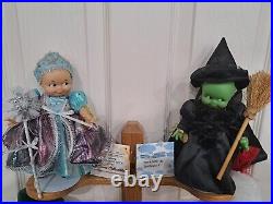 Cameo Kewpie Wizard Of Oz 8 Doll Set Tagged Adorable