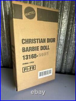 Christian Dior Barbie 1995, NEW Mint W sealed shipper box old stock warehouse