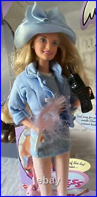 Clueless Dolls TV Series Complete Set 3 Cher Dionne Amber Box Accessories 1996