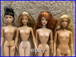 Collector Lot 4 Barbie dolls Symphony in Chiffon Shakira Twilight Gala 40th 2002