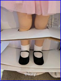 DANBURY MINT Shirley Temple 35 playpal Vinyl Doll PINK PARTY DRESS