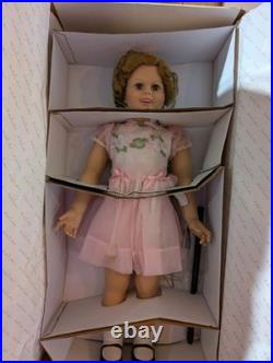 DANBURY MINT Shirley Temple 35 playpal Vinyl Doll PINK PARTY DRESS