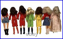 DOLLS Charlie's Angels Collection 1977 Spelling Goldberg 9 Lot Of 7 Dolls