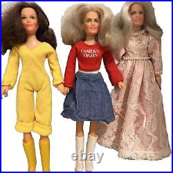 DOLLS Charlie's Angels Collection 1977 Spelling Goldberg 9 Lot Of 7 Dolls