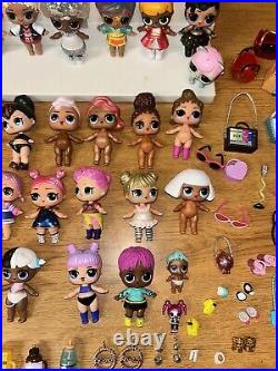 DREAM LOT of Almost 200 LOL Surprise OMG MGA 3 Dolls Baby Pets Accessories Toys