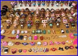 DREAM LOT of Almost 200 LOL Surprise OMG MGA 3 Dolls Baby Pets Accessories Toys