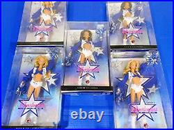 Dallas Cowboys Cheerleaders Barbie Doll 5 GIRL SQUAD 2007 Unopened! Pink Label