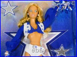 Dallas Cowboys Cheerleaders Barbie Doll 5 GIRL SQUAD 2007 Unopened! Pink Label
