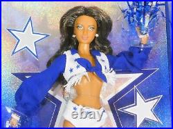 Dallas Cowboys Cheerleaders Barbie Doll 5 GIRL SQUAD 2007 Unopened! Pink Label Dallas Cowboys Cheerleaders Barbie Doll 5 GIRL SQUAD 2007 Unopened! Pink Label