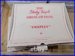Danbury Mint Dress Up Shirley Temple Doll (NRFB) + 26 Outfits NIB-Excellent Lot