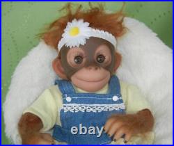 Darling Daisy Ashton Drake by Amy Ferreira So Truly Real Monkey EXTRAS! RETIRED