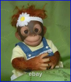 Darling Daisy Ashton Drake by Amy Ferreira So Truly Real Monkey EXTRAS! RETIRED