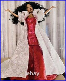 Diana Ross Diva Supreme 12 Posable Doll Red Sequin Gown & White Brocade Jacket
