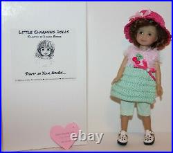 Dianna Effner 8 Heartstrings Doll-New Little Charming Doll with3 outfits & Shoes