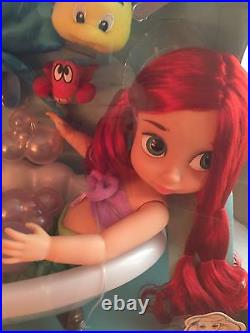 Disney Animators Collection Bathtub Ariel Little Mermaid NIB