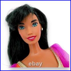 Disney Princess Barbie Lot Rapunzel Esmeralda Pocahontas Snow White Mattel Dolls