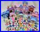 Disney Princess Magic Clip Dolls Dresses Carriage Castle Playset Lot Magiclip