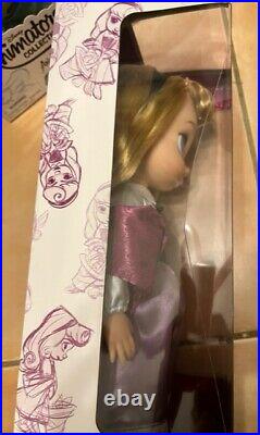 Disney Store Animators Collection LOT NEW Aurora Ariel Belle Rapunzel 4 Dolls