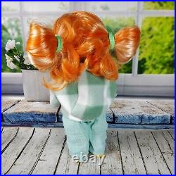 Doll Mia Ginger Hair 12'' Princess 1/6 Vinyl Doll Mustard Mint Coat