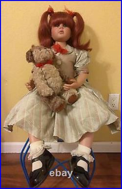 EXTREMELY RARE REIGN By Peggy Dey Huge Vinyl DOLL. #150 OF 300. Mint. 60% Off