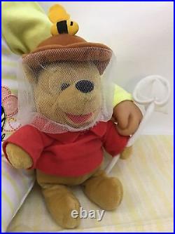 Evelyn Leman Vinyl Baby Doll 20 Blue Eyes Hair Cloth Body Dressed signed