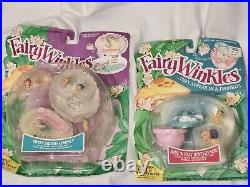 Fairy Winkles Lot Of 2 Kenner 1993 Sweet Dreams Compact/Hide&PlayJewlery Box NIB