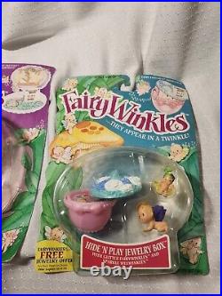 Fairy Winkles Lot Of 2 Kenner 1993 Sweet Dreams Compact/Hide&PlayJewlery Box NIB