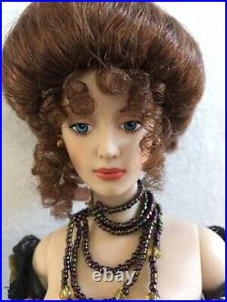 Franklin Mint 15-16 Vinyl GIBSON GIRL JOSEPHINE Doll in ENSEMBLE, Gown & SHOES