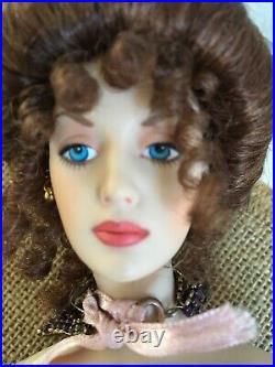 Franklin Mint 15-16 Vinyl GIBSON GIRL JOSEPHINE Doll in ENSEMBLE, Gown & SHOES