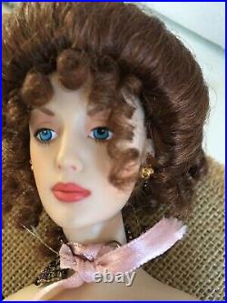 Franklin Mint 15-16 Vinyl GIBSON GIRL JOSEPHINE Doll in ENSEMBLE, Gown & SHOES
