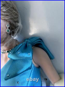 Franklin Mint 16Vinyl PRINCESS DIANA DOLL in Aquamarine Gown & Accessories NRFB
