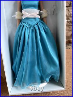 Franklin Mint 16Vinyl PRINCESS DIANA DOLL in Aquamarine Gown & Accessories NRFB