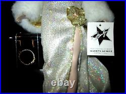 Franklin Mint 16 Vinyl Portrait Marilyn Monroe Millennium Doll NIB