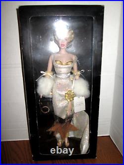 Franklin Mint 16 Vinyl Portrait Marilyn Monroe Millennium Doll NIB