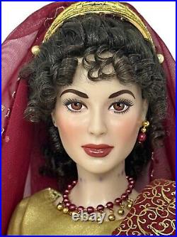 Franklin Mint 16 Vinyl Roman Empress JULIA Doll in Roman Gown ENSEMBLE