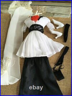 Franklin Mint 16 Vinyl TITANIC Rose Doll ELEVATOR OUTFIT Dress withShoes + Shawl