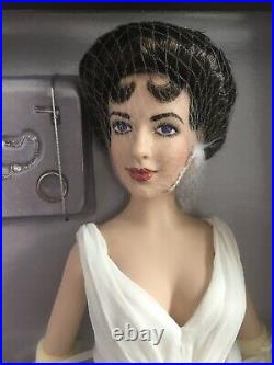 Franklin Mint 16vinyl DOLL ELIZABETH TAYLOR in CAT ON A HOT TIN ROOF Dress NRFB