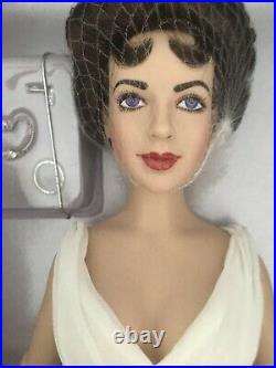 Franklin Mint 16vinyl DOLL ELIZABETH TAYLOR in CAT ON A HOT TIN ROOF Dress NRFB