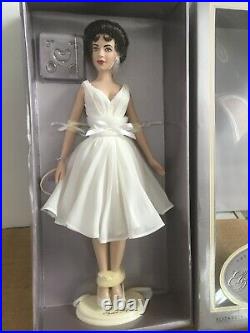 Franklin Mint 16vinyl DOLL ELIZABETH TAYLOR in CAT ON A HOT TIN ROOF Dress NRFB