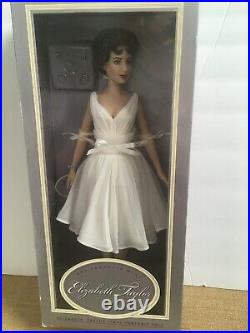 Franklin Mint 16vinyl DOLL ELIZABETH TAYLOR in CAT ON A HOT TIN ROOF Dress NRFB