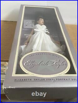 Franklin Mint 16vinyl DOLL ELIZABETH TAYLOR in CAT ON A HOT TIN ROOF Dress NRFB