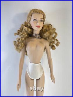 Franklin Mint Cinderella Jewel of the Renaissance 16 NUDE DOLL See Condition