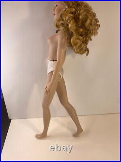 Franklin Mint Cinderella Jewel of the Renaissance 16 NUDE DOLL See Condition