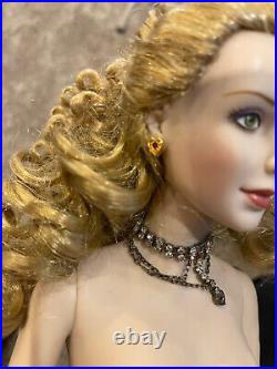 Franklin Mint Cinderella Jewel of the Renaissance 16 NUDE DOLL See Condition