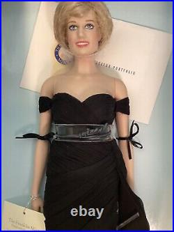 Franklin Mint Diana, Princess of Glamour Limited Edition Doll Revenge Dress