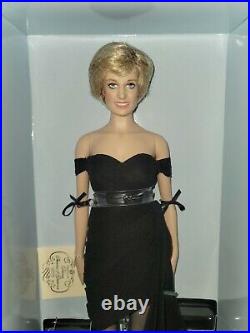 Franklin Mint Diana, Princess of Glamour Limited Edition Vinyl Portrait Doll NEW